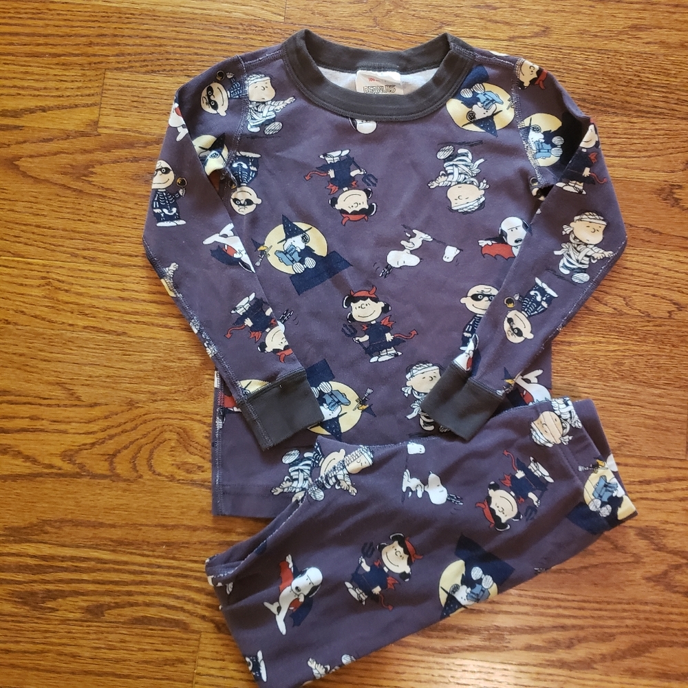 HTF Hanna Andersson Peanuts Snoopy Pajamas